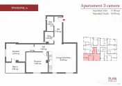 Apartament 3 Camere- 77 mp in Militari, langa METROU, lib... 