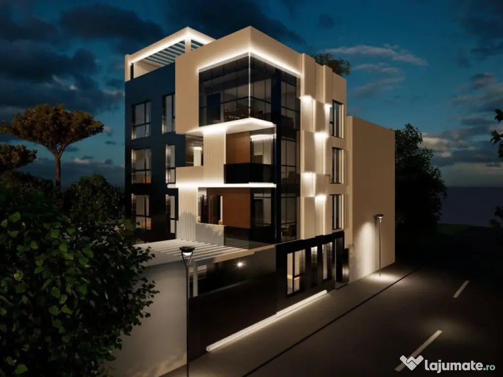 Faleza nord universitate-apartament 3 camere bloc nou