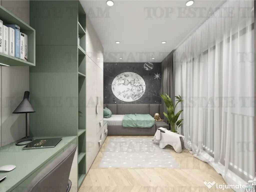 Cartier de case securizat cu bariera in Pipera