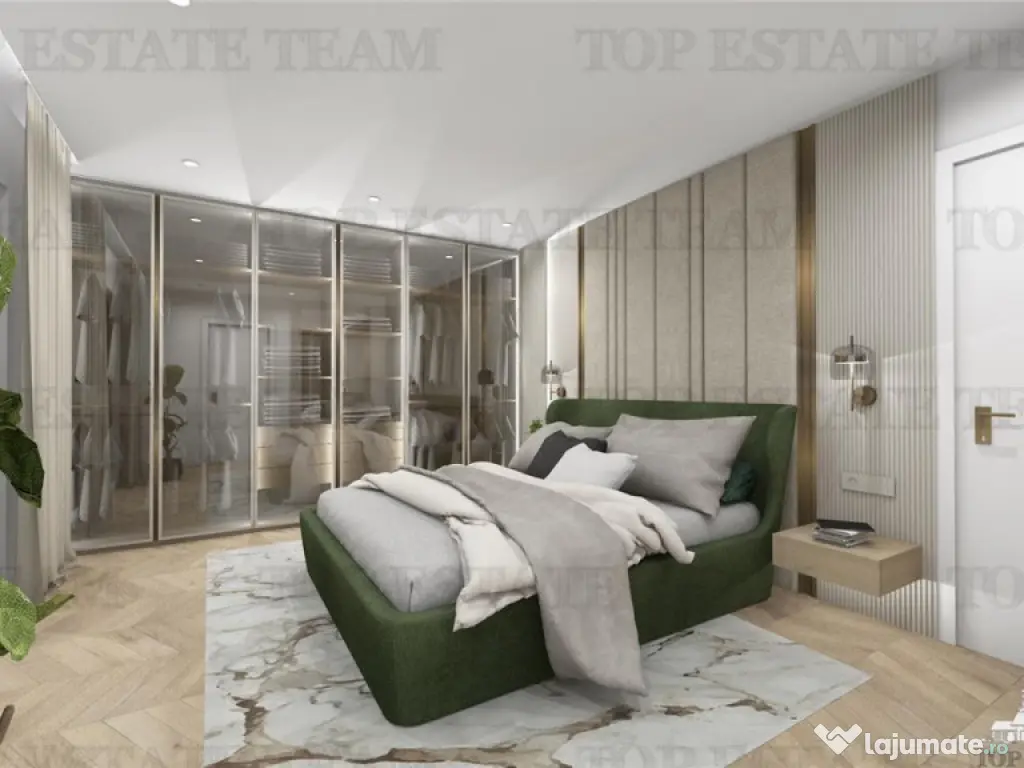 Cartier de case securizat cu bariera in Pipera