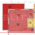 Apartament cu 2 camere, 71.23 mp, etajul 2/3, bloc nou, balc