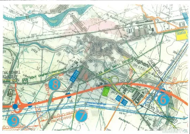Terenuri Investitie 43485 mp Ungheni-Mures / Autostrada