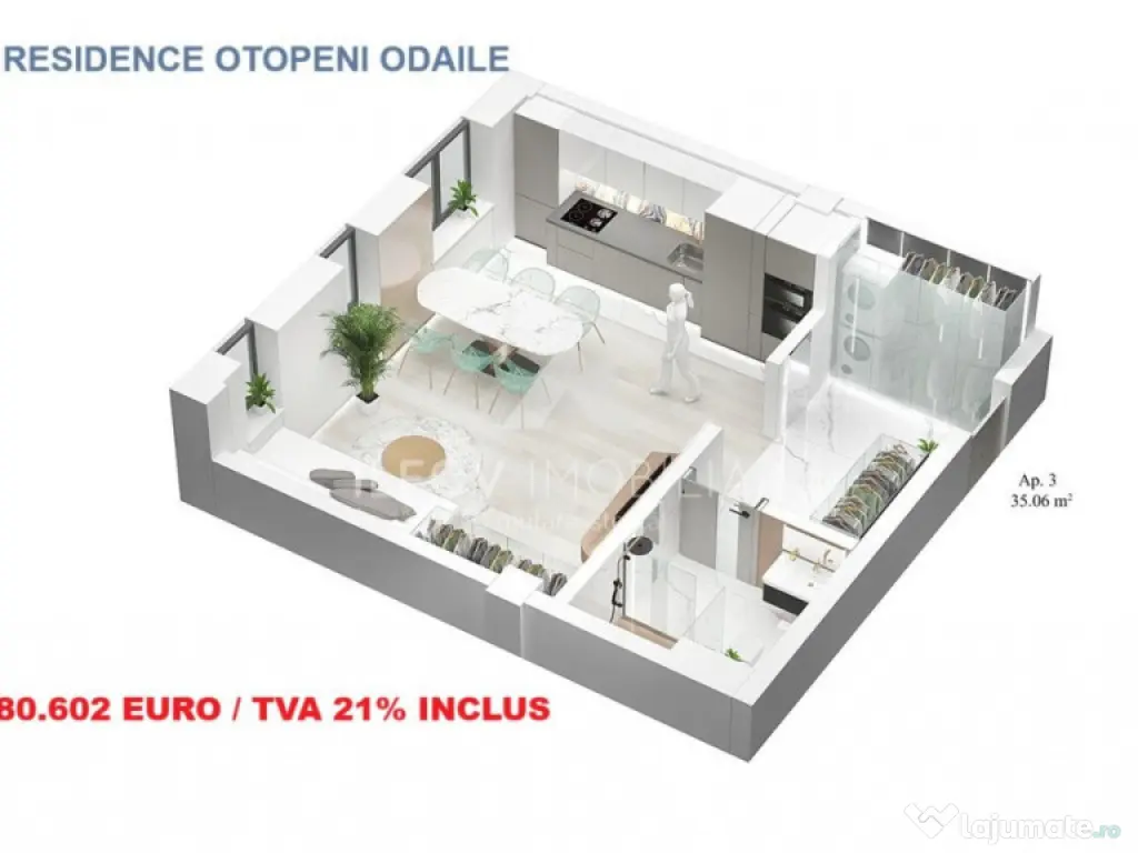 Sorescu Residence - Studio confort 1, bloc cochet cu lift