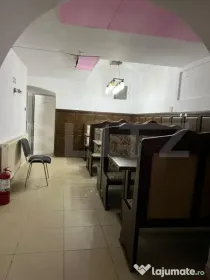 Spatiu comercial 110 mp, mobilat, utilat pentru pizzerie, ce