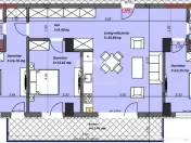 Apartament 4 camere situat in Tomis Plus- Madrid 48 