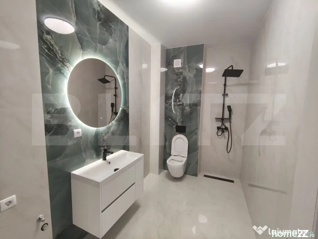 Apartament nou modern, cu 2 camere, centrala pe gaz+panouri - Oradea (Bihor)