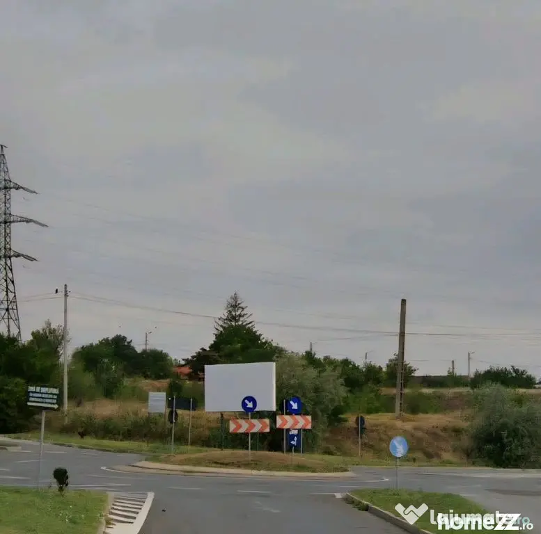 Teren intravilan 14.168 mp – pozitie excelenta la intra...