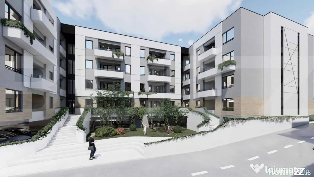 Apartament nou, 2 camere, într-un proiect rezidențial de t - Sfantu Gheorghe (Covasna)