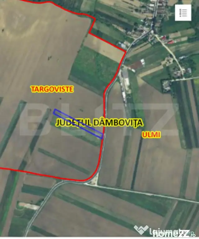 Teren extravilan, 4.994 mp, Targoviste - Nisipurile (Dambovita)