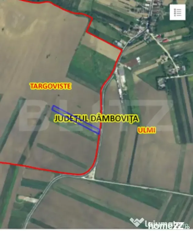 Teren extravilan, 4.994 mp, Targoviste - Nisipurile (Dambovita)