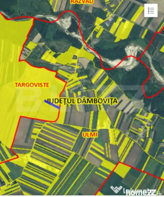 Teren extravilan, 4.994 mp, Targoviste - Nisipurile (Dambovita)