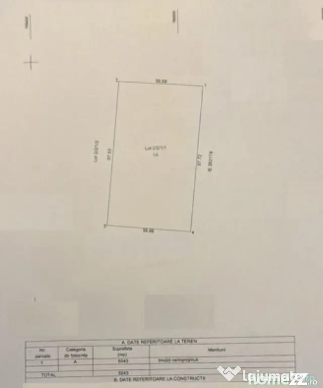 Teren intravilan 1.700 mp de vanzare | Tomis Plus | Ideal in - Constanta (Constanta)