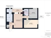 Apartament 3 camere Basarabia 64 mp | Metrou | Bloc reabi... 