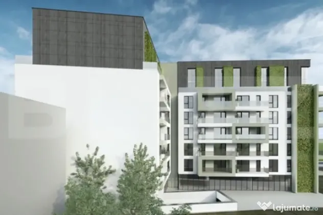Apartament 2 camere, 56 mp, Terasa 12 mp, Imobil Nou, Semice