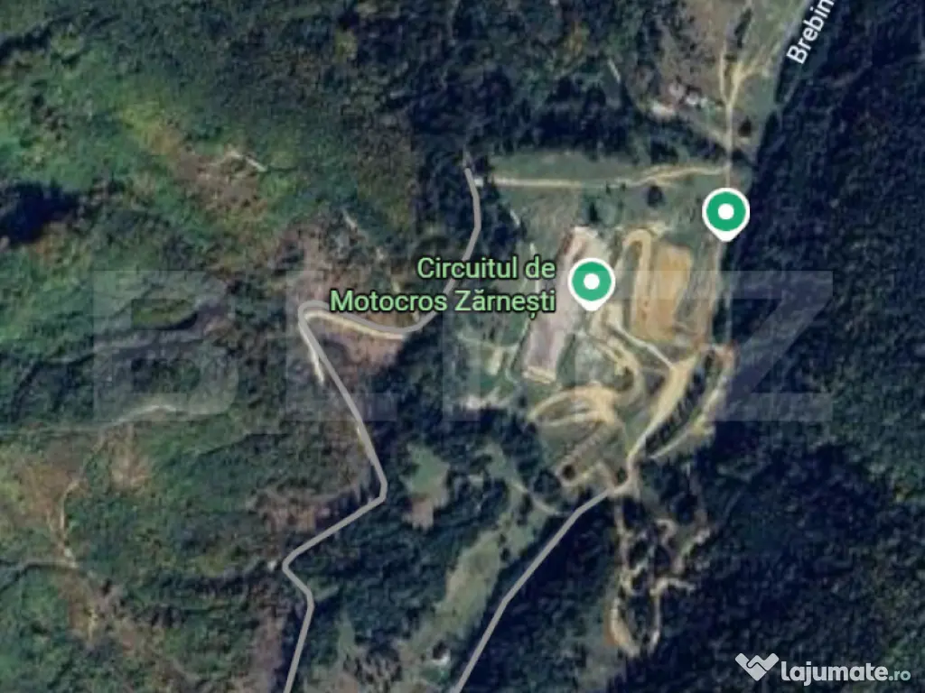 Teren de vanzare zona Motocross Circuit Zarnesti