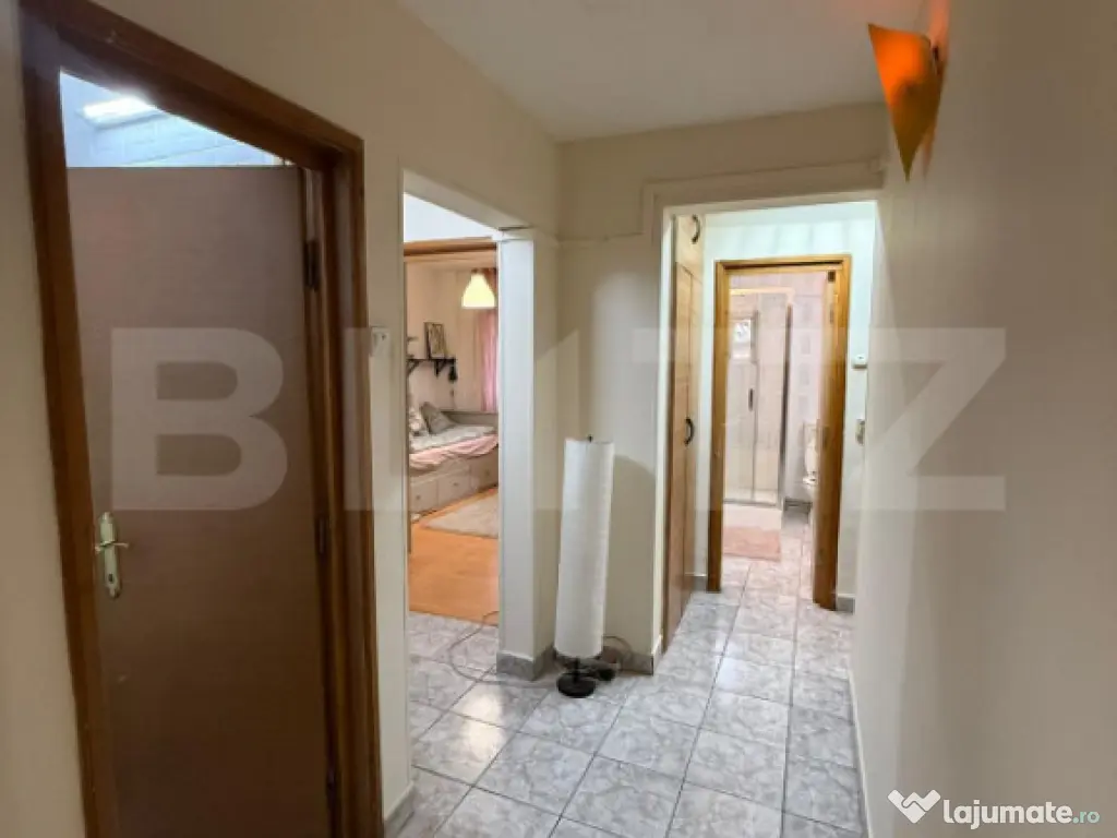 Apartament 4 camere, 80 mp, mobilat/utilat, zona Vest