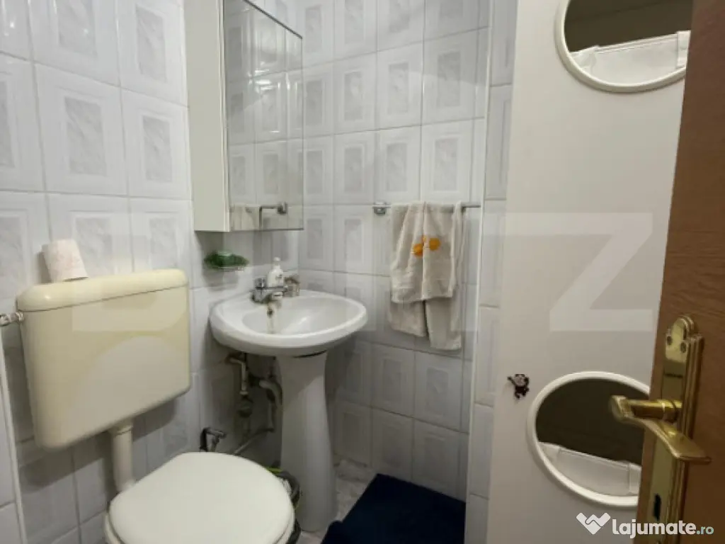 Apartament 4 camere, 80 mp, mobilat/utilat, zona Vest