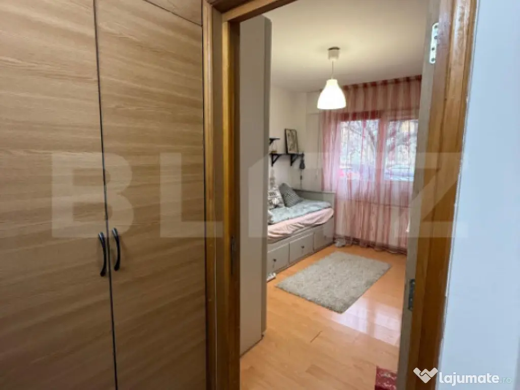 Apartament 4 camere, 80 mp, mobilat/utilat, zona Vest