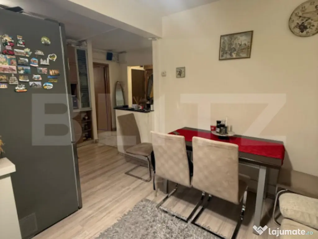 Apartament 4 camere, 80 mp, mobilat/utilat, zona Vest