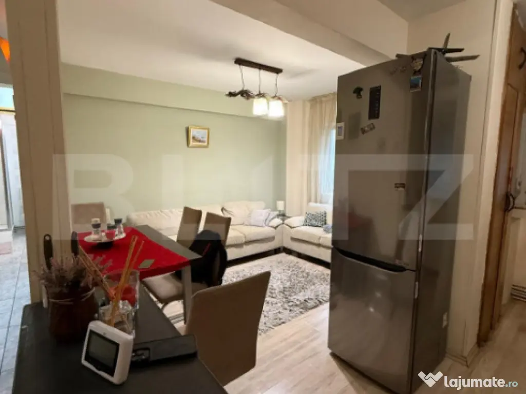 Apartament 4 camere, 80 mp, mobilat/utilat, zona Vest