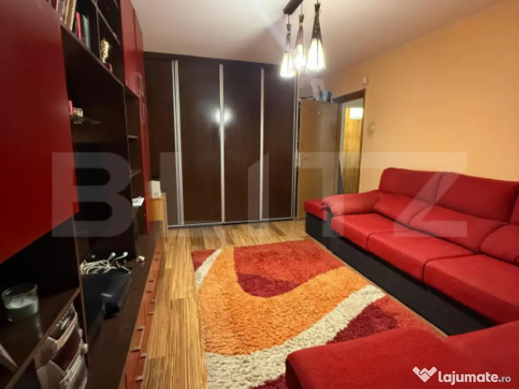 Apartament 4 camere, 80 mp, mobilat/utilat, zona Vest