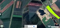 Teren de vânzare 113,931 mp, pretabil balastieră în Zi...