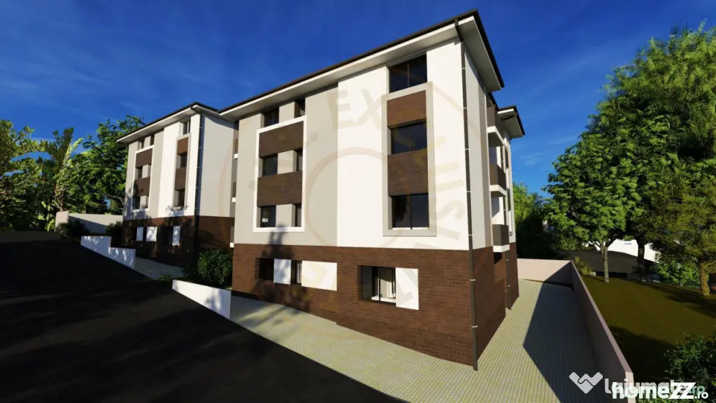 Apartament trei camere, str Campului , constructie 2025