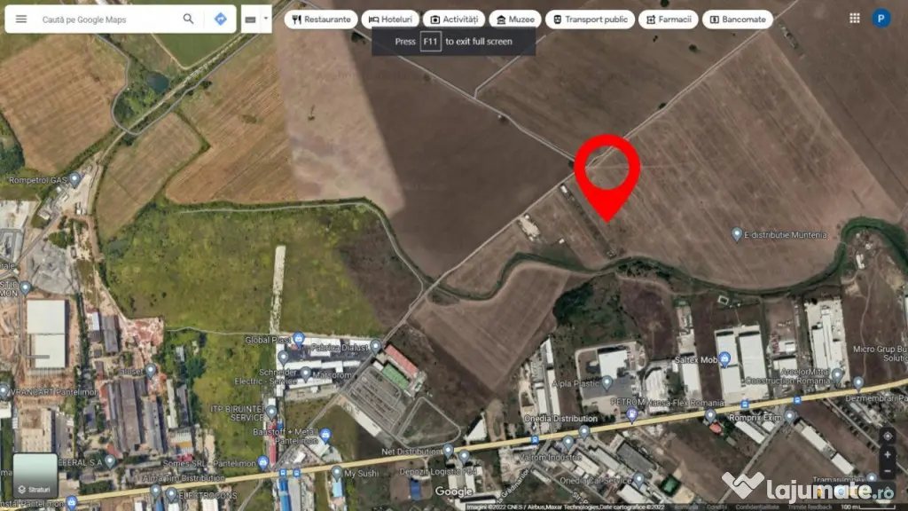 Teren zona industriala Pantelimon - Neferal