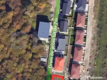 Teren intravilan, zona de case, langa liziera padurii, 500 m