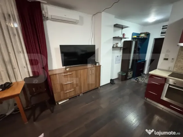 Studio utilat complet, 30 mp, zonă Centrală