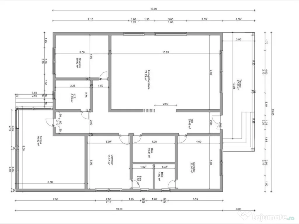 Casa la roșu 242 Mp Utili / Sat Săsar