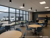 Spatii industriale si birouri 5100 mp in Popesti-Leordeni 