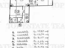 Apartament 2 camere cu spatiu generos