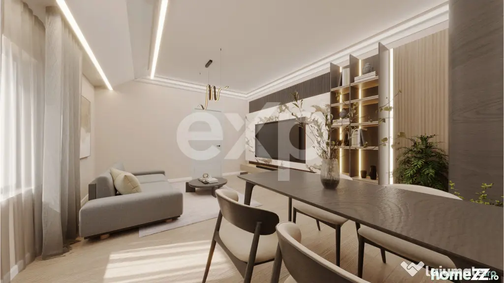 Apartament 3 Camere Trivale | 76 mp Utili | Bloc Nou