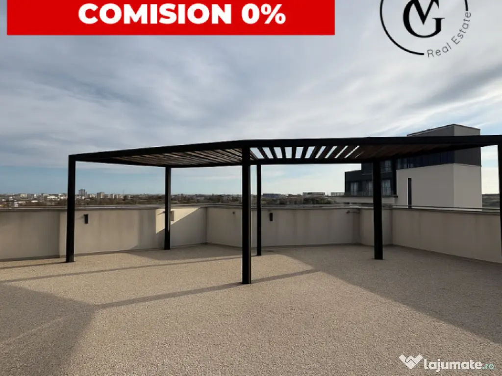 Apartament modern 2 camere-garaj-terasa 73 mp vedere la lac