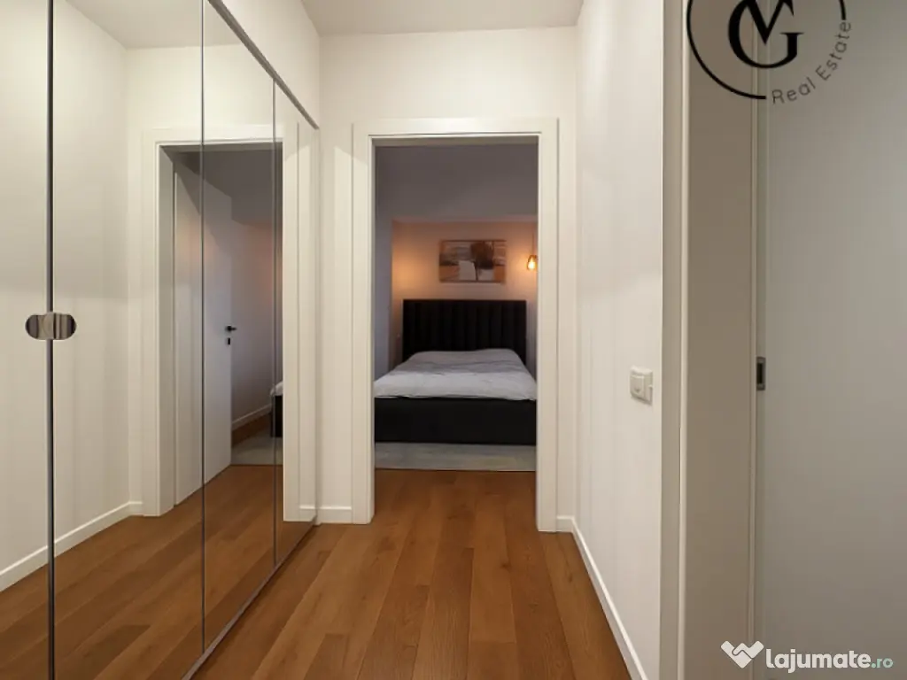 Apartament modern 2 camere-garaj-terasa 73 mp vedere la lac