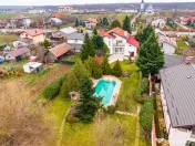 Vilă cu piscină și cabană, teren 2649 mp, Snagov - Ciofliceni 