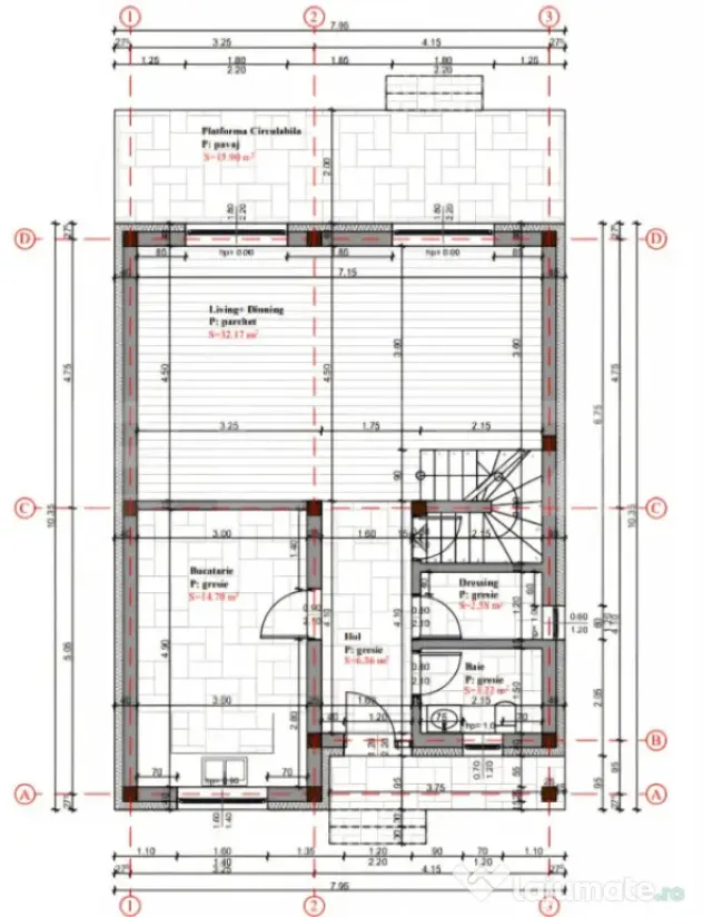 Casa cu 4 camere, 118 mp, zona Podul Jelnei