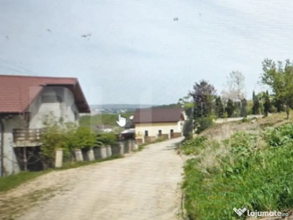 Teren intravilan 596 mp, Hlicea, toate utilitatile