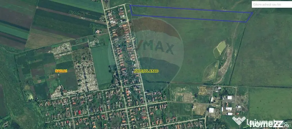 Teren cu potențial de vânzare 46,600mp lângă intravil...
