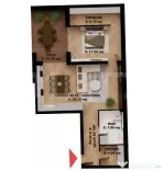Refugiu urban 2 camere cu dressing walk-in – EAS Residence