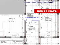 Apartament 2 camere decomandat – loc de parcare 59MP