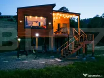 Cabana Tiny House, cu 2 ha teren intravilan, în Bucovina, M