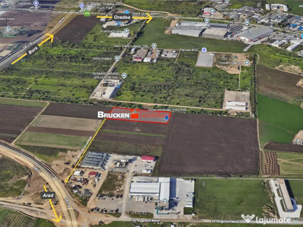 TEREN INTRAVILAN | ZONA PARC INDUSTRIAL 1 | ORADEA, BH