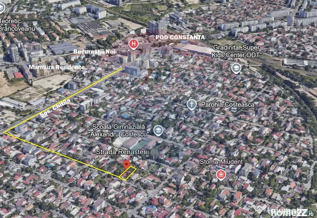 Casa / Teren ideal dezvoltare imobiliară I Bucurestii Noi