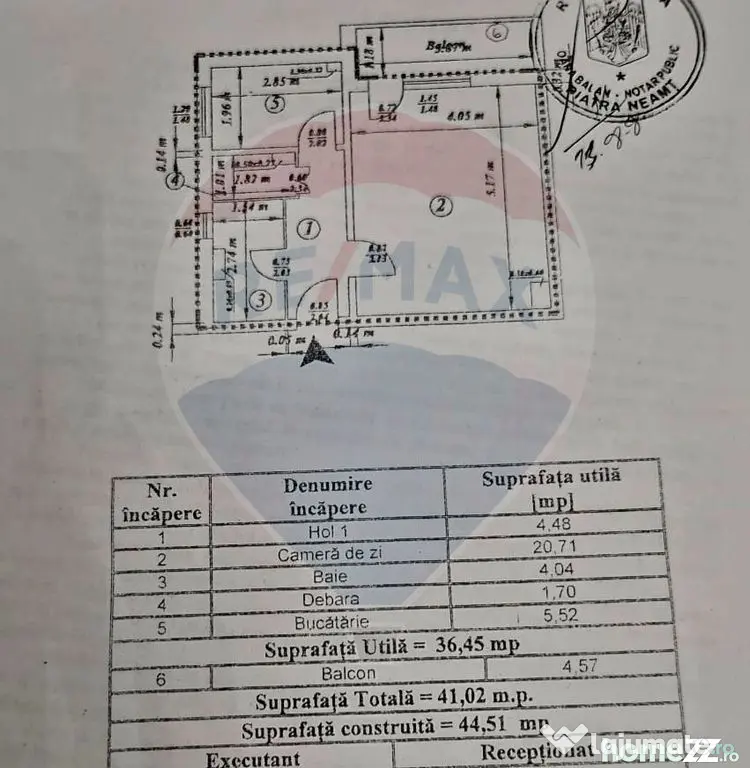 Apartament cu 1 camere de vânzare Zona Carpați, Piatra ...