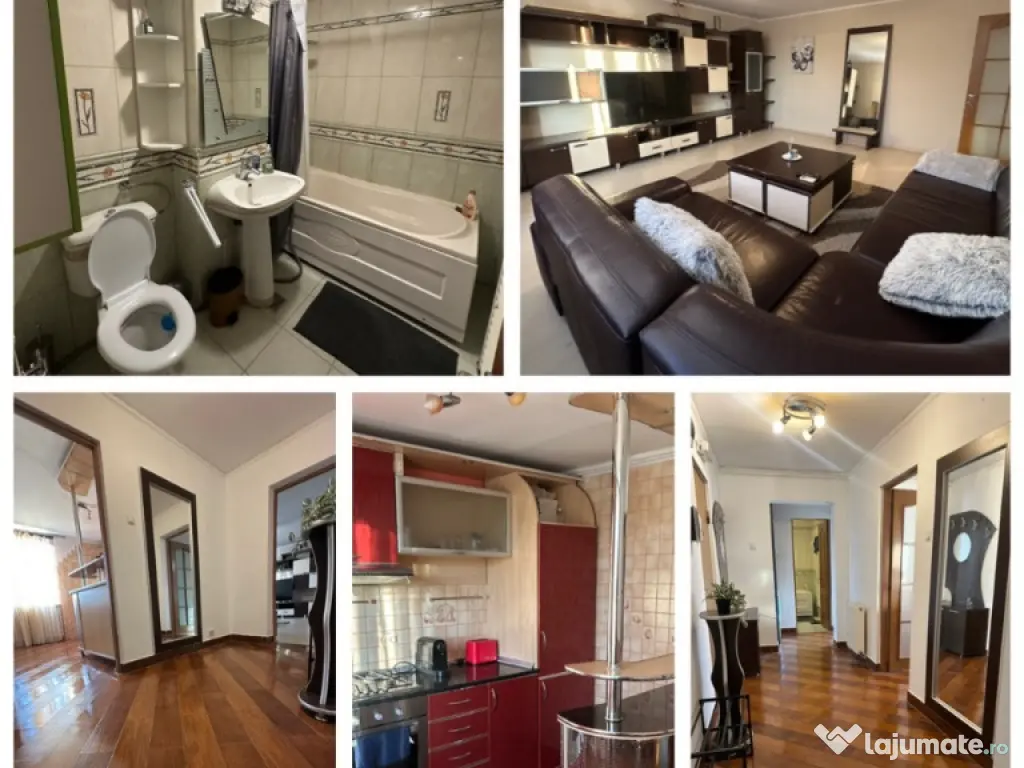 Apartament 2 camere decomandat 64 mp*mobilat+utilat in zona centrala!