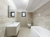 De închiriat Casa modernă nouă în Stefanesti-5 min Pite? 