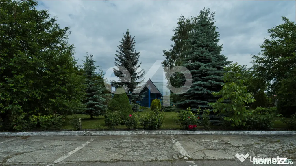 Proprietate industrială cu vizibilitate DN13 – Hală, bir