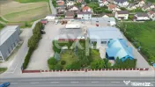 Proprietate industrială cu vizibilitate DN13 – Hală, bir